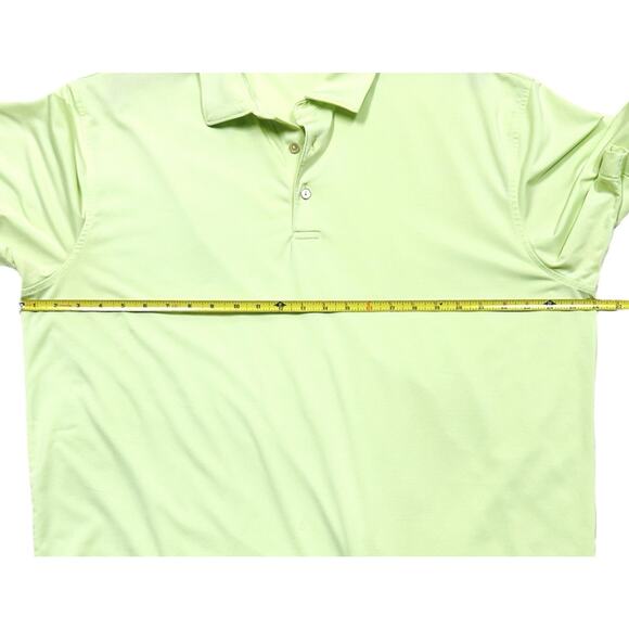 Peter Millar Polo Shirt Mens XL Green Summer Comfort Golf Athleisure READ - Picture 6 of 10